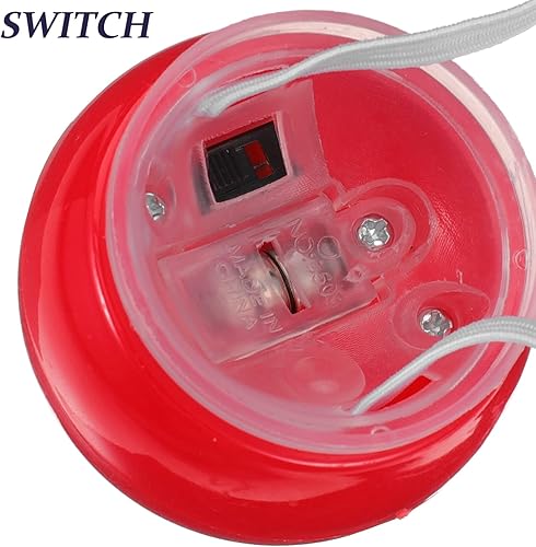 Miniatura 4 de STOBOK Nariz roja, 5 piezas de nariz de payaso LED, nariz roja iluminada, nariz de payaso brillante, nariz de payaso, accesorios de vestir para