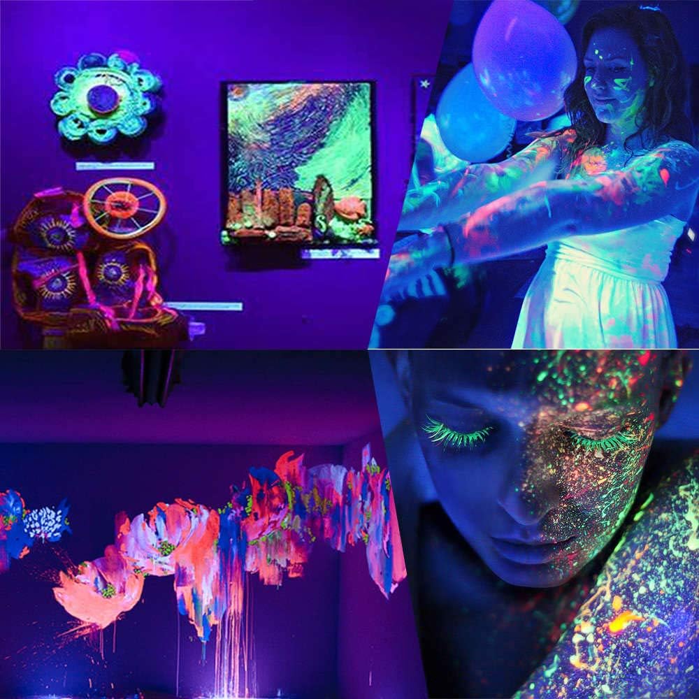 Authentic Crazy Deals 15W LED Black Light Bulb, BR30 E26 Black Light Bulbs 385-400nm, Including 16.4FT Hanging Lantern Cord with On/Off Switch, Plug and Play for Glow in The Dark, Body Paint, Blacklight Party, Neon Glow Exclusive 15W LED Black Light Bulb, BR30 E26 Black Light Bulbs 385-400nm, Including 16.4FT Hanging Lantern Cord with On/Off Switch, Plug and Play for Glow in The Dark, Body Paint, Blacklight Party, Neon Glow