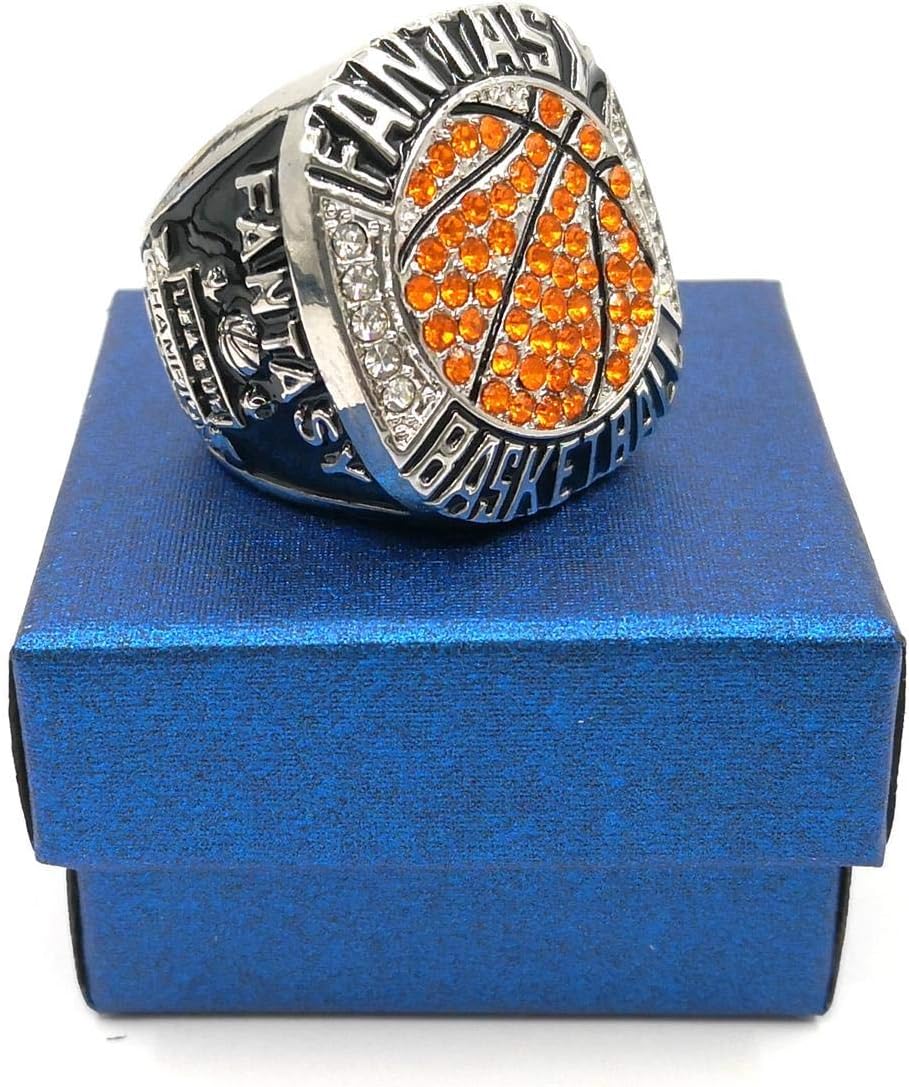 Customized Fantasy Basketball League Champion Championship Trophy Rings Prize