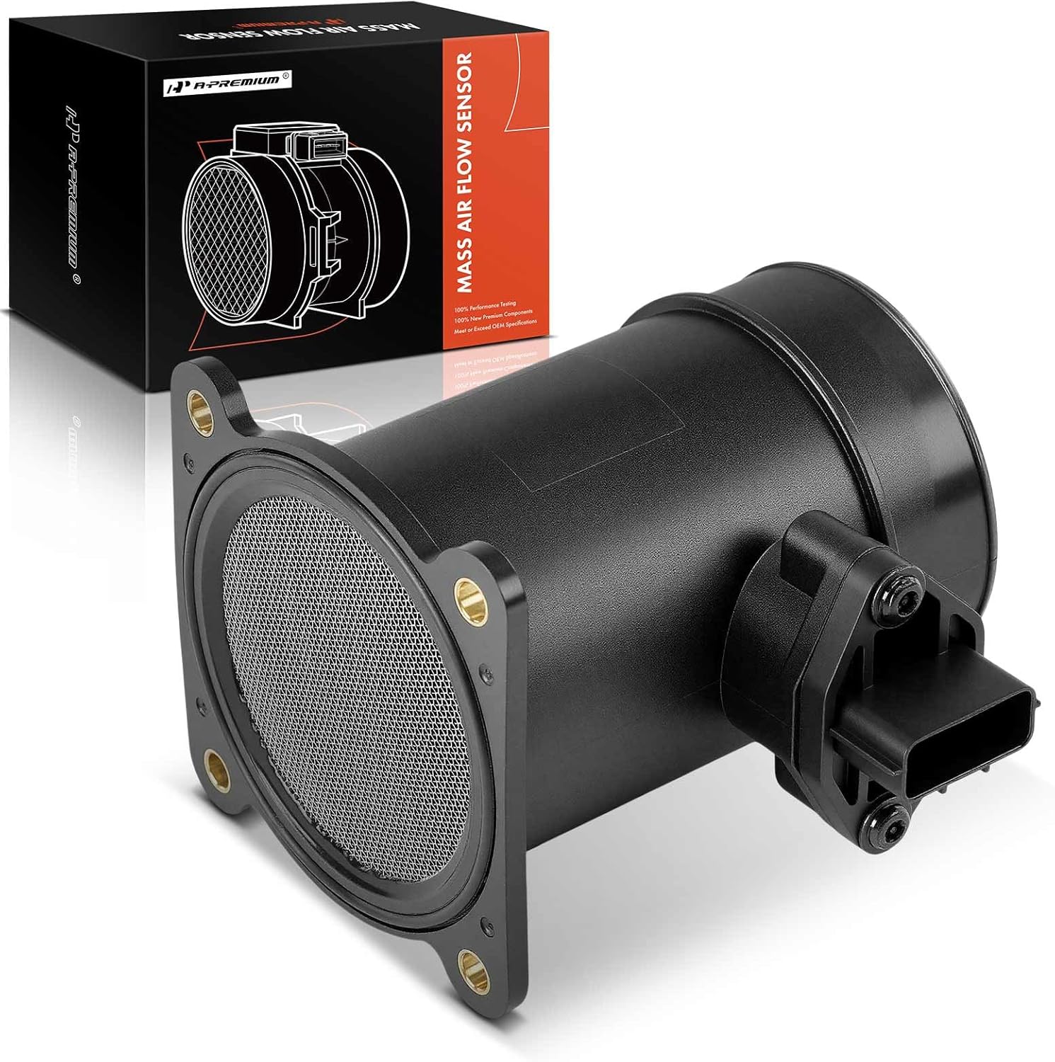 A-Premium Mass Air Flow Sensor Compatible with Nissan Altima 2002-2003, Sentra 2002-2003 2.5L