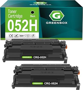 GREENBOX 052H Black Toner Cartridge for CRG052H 2200C001 Toner Cartridge
