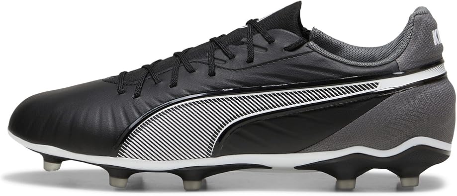 PUMA Mens Ultra Ultimate Soccer Cleats Cleated, Firm Ground - Black