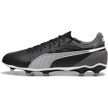 PUMA Mens Ultra Ultimate Soccer Cleats Cleated, Firm Ground - Black