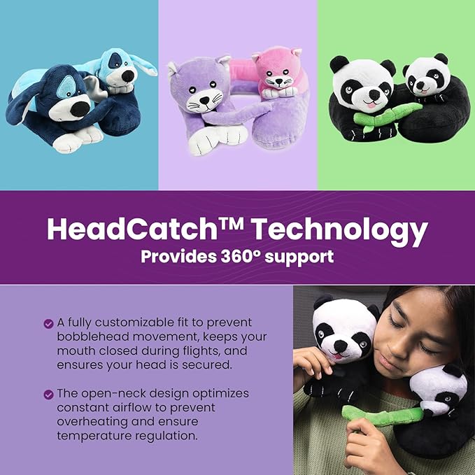 Almohada de Viaje para Niños - Semicircular Ajustable miniatura 5