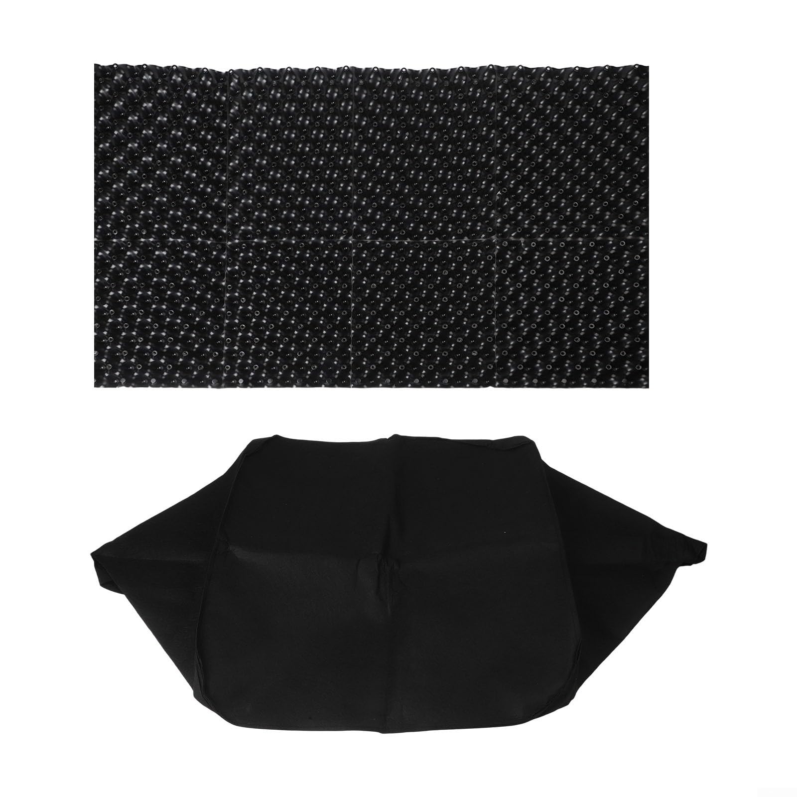 Kit de revêtement étanche avec géotextile et plateau anti-fuite pour bac de plantation