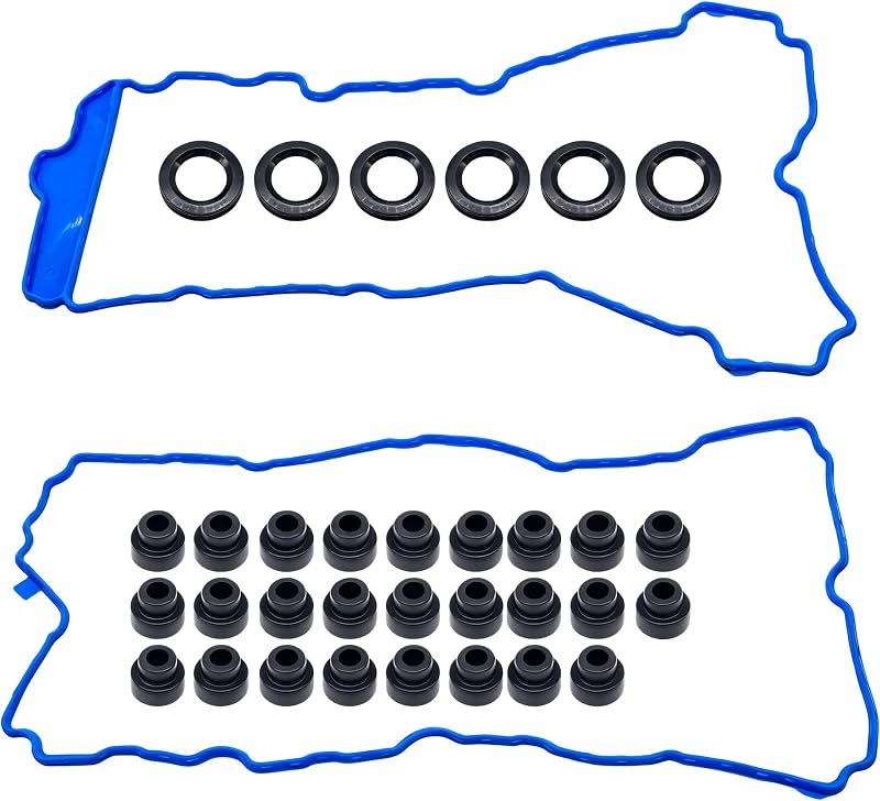 Jogo de juntas da tampa de válvulas HiSport VS50808R para motores 1.4L, 3.0L e 3.6L – 1 unidade