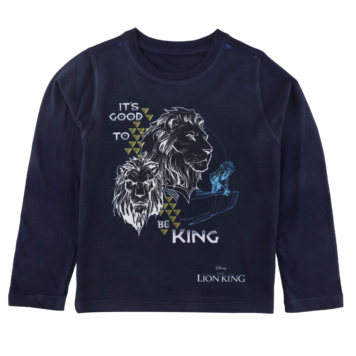 Lion King by Wear Your MindBoy's Regular Fit Long Sleeve Top