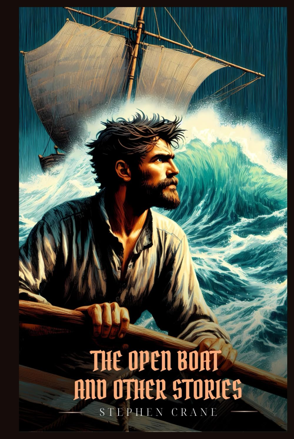 THE OPEN BOAT AND OTHER STORIES: Illustrated Edition