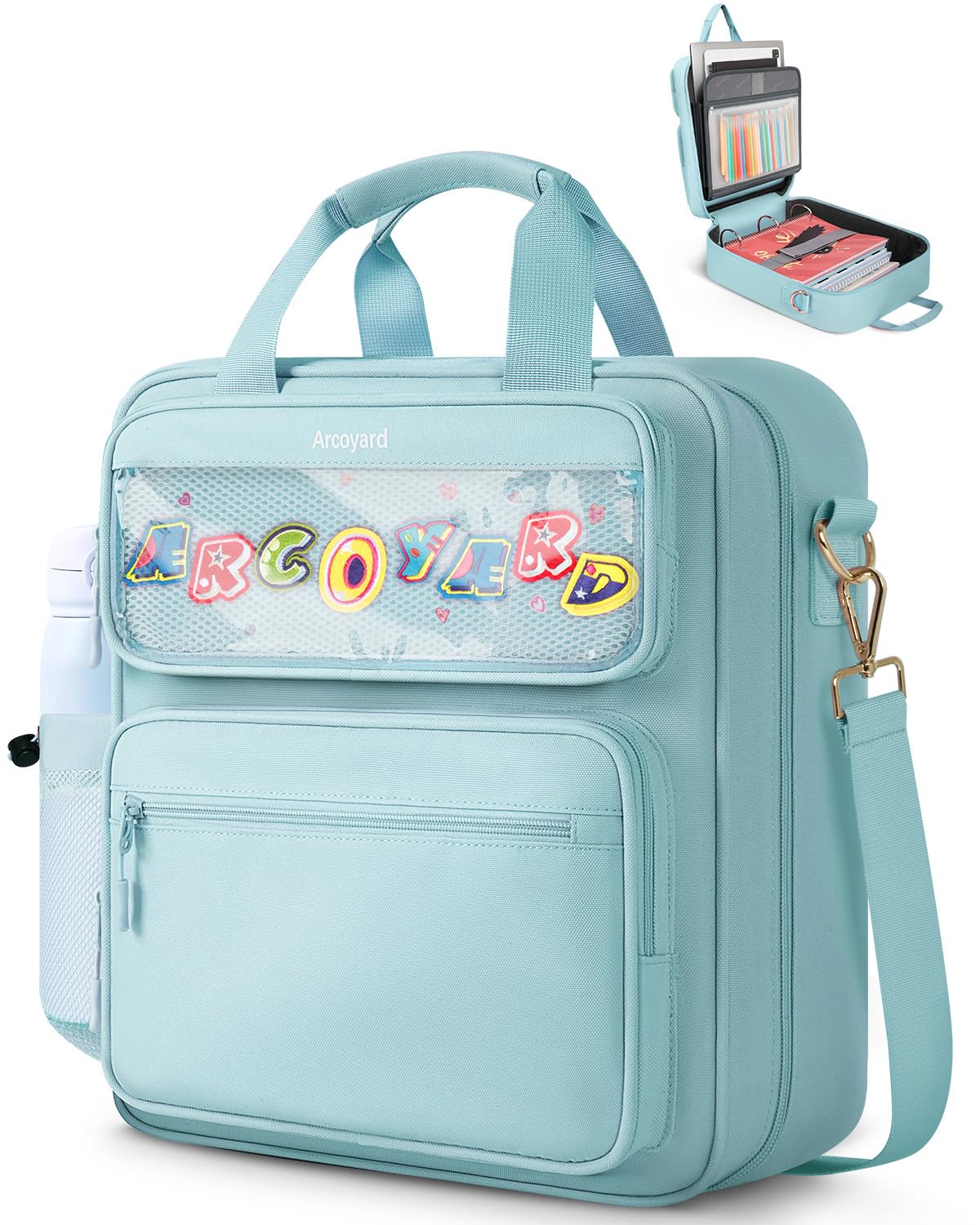 Photo 1 of Arcoyard Zipper Binder 3 Ring with Ita Window
