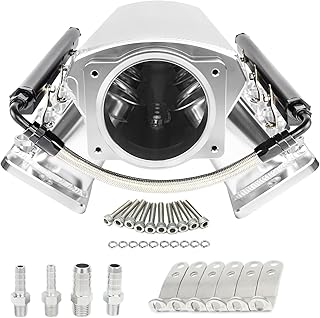 LS LS1 LS2 LS6 흡기 매니폴드, 대성당 포트 포함, 쉐보레 4.8 5.3 5.7 6.0 L (92MM 실버)