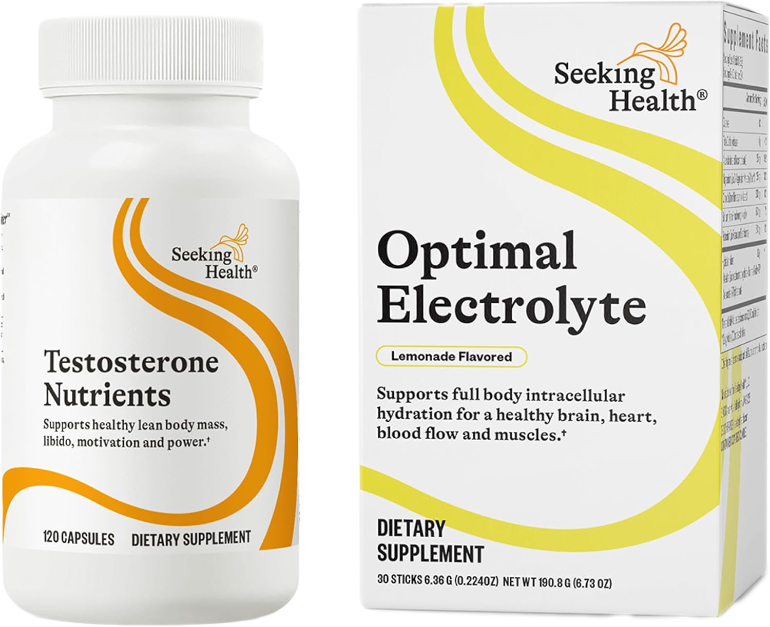 Seeking Health Testosterone Nutrients - Healthy Hormonal Balance for Men & Women† - Supports Muscle, Energy & Memory† - Supports Sperm Health & Motivation† - 120 Capsules - Image 9