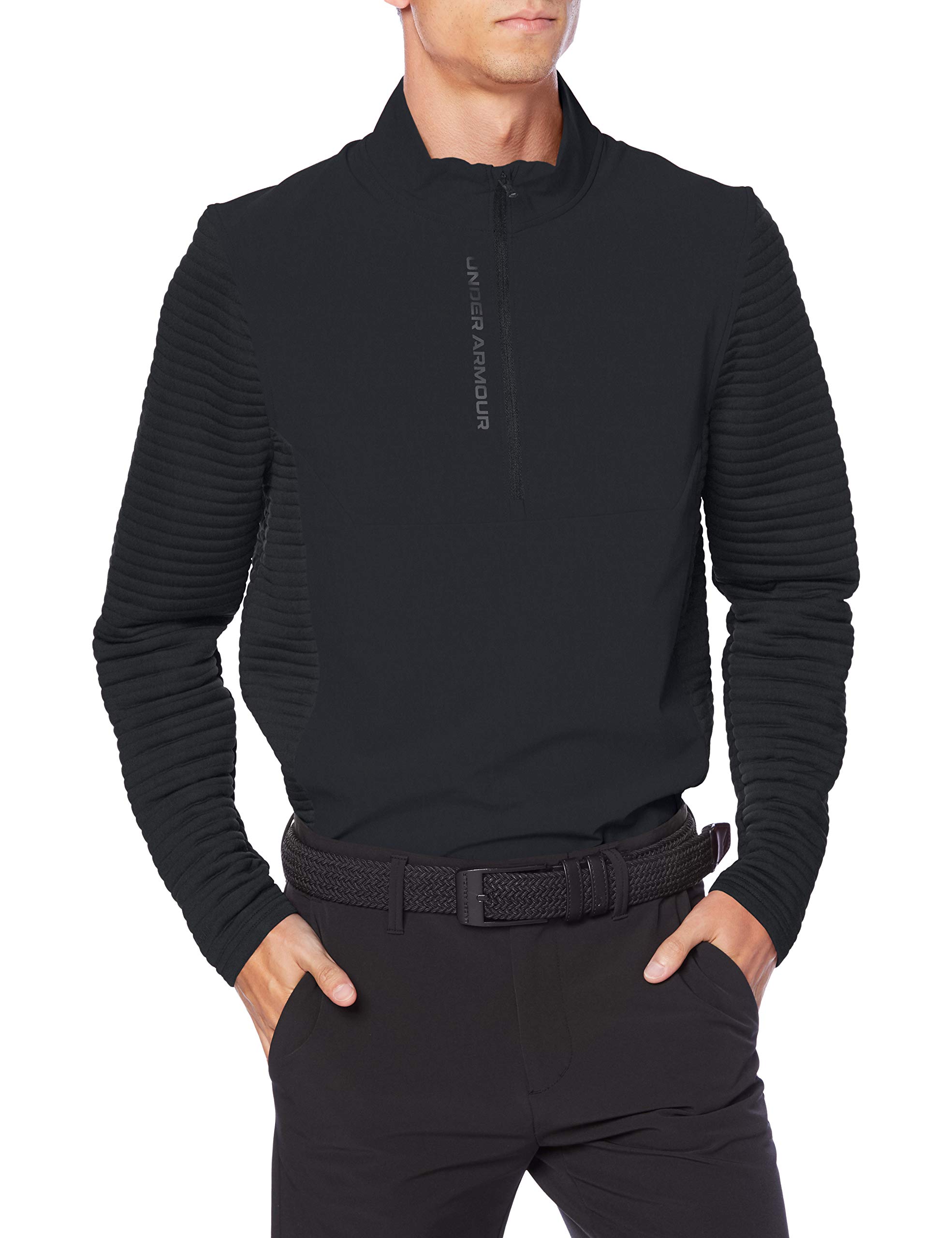 Under ArmourMens Storm Evolution Daytona Half Zip Hybrid Golf Sweater