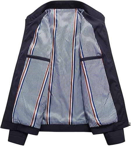 Miniatura 4 de HaoMay Men's Business Casual Full Zip Lightweight Outwear Jackets