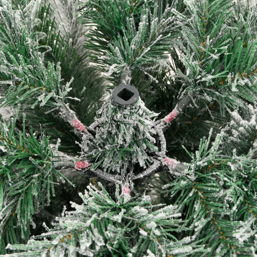BaraSh Künstlicher Weihnachtsbaum Klappbar Beschneit 180 cm Kleiner KüNstlicher Weihnachtsbaum