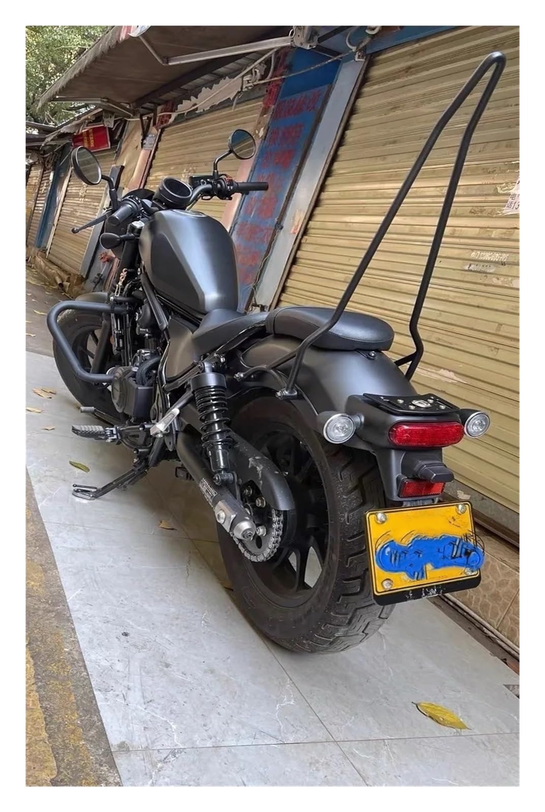 Pasuje do Honda Rebel CM300 CM500 Poduszka Kufer Motocyklowy