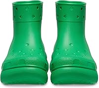 Vista 5 de Crocs Botas de lluvia unisex con plataforma Crush Construcción termoplástica impermeable (EVA) Estilo sin cierre