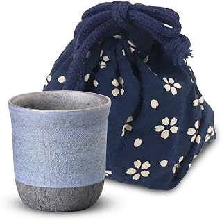 2G Select Teacup, Blue, Φ1.9 x 2.0 inches (4.7 x 5 cm), For Buddhist Altar, Light Color, Tea Pot, Arita Ware Rainbow-Blue, Accessory Included