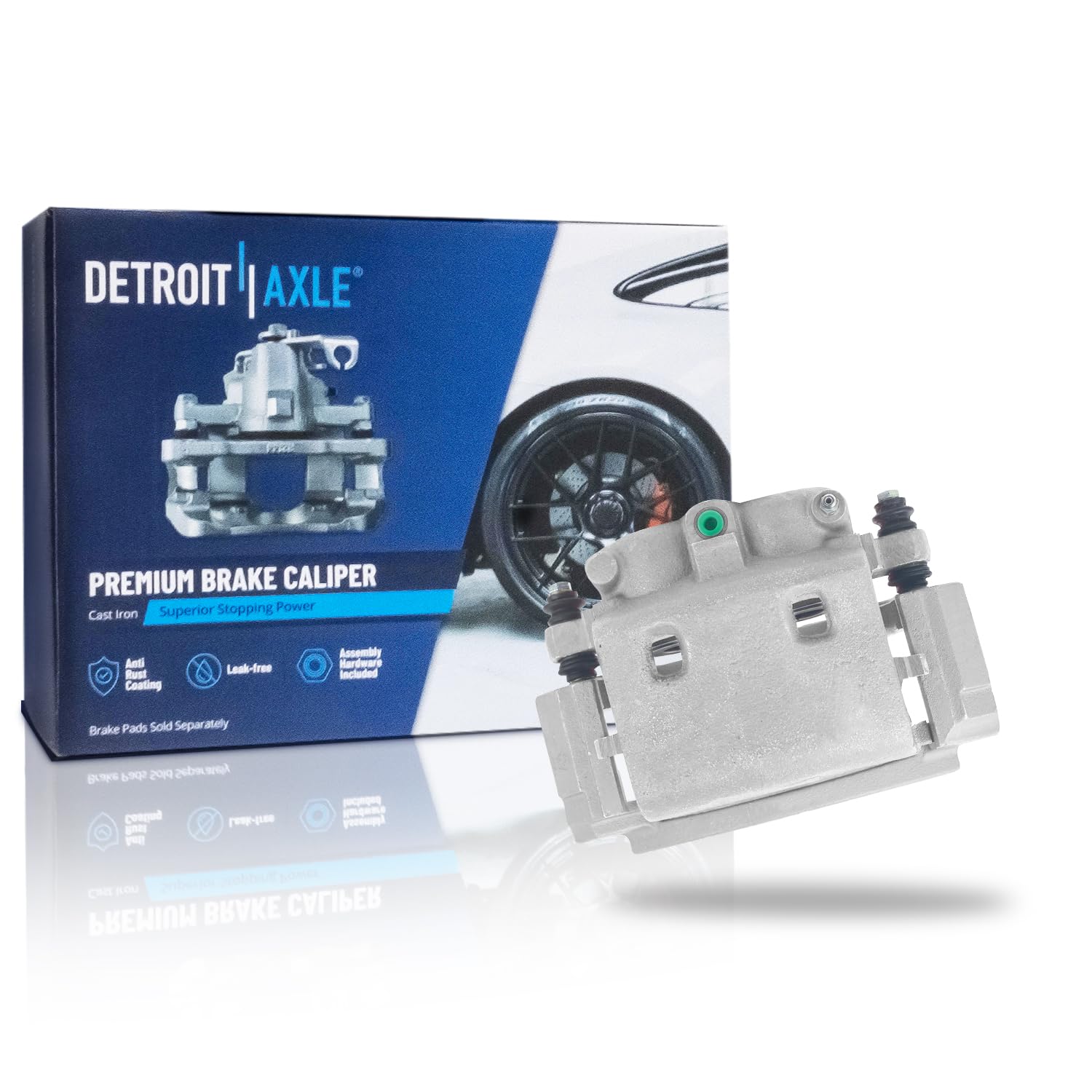 Detroit Axle - Rear Right Brake Caliper for 2003 Dodge Ram 2500 3500