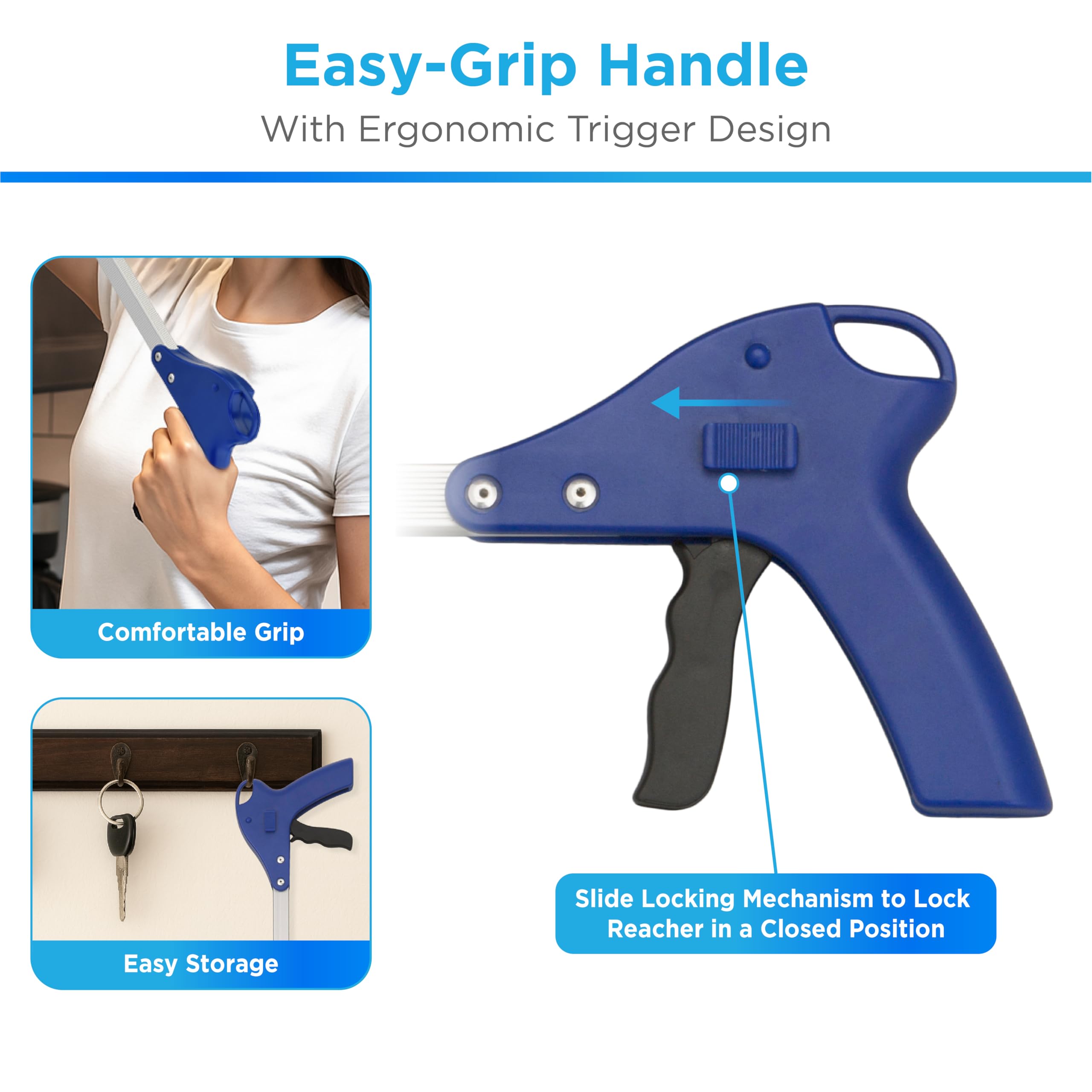Amazon.com: NOVA 32” Folding Reacher Grabber Tool – Lightweight