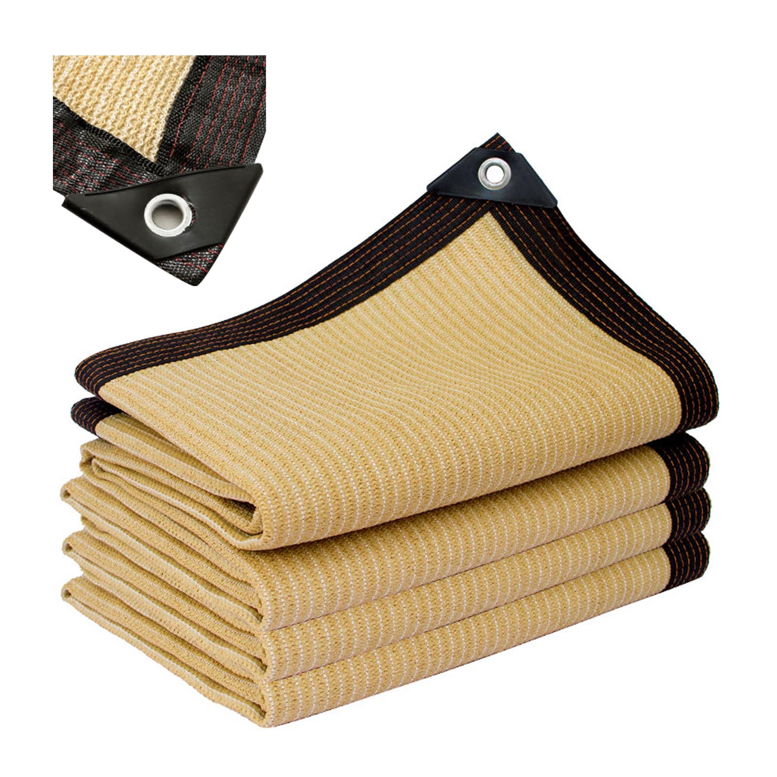 Protection solaire pour terrasse et serre avec cette toile d'ombrage anti-UV 90%