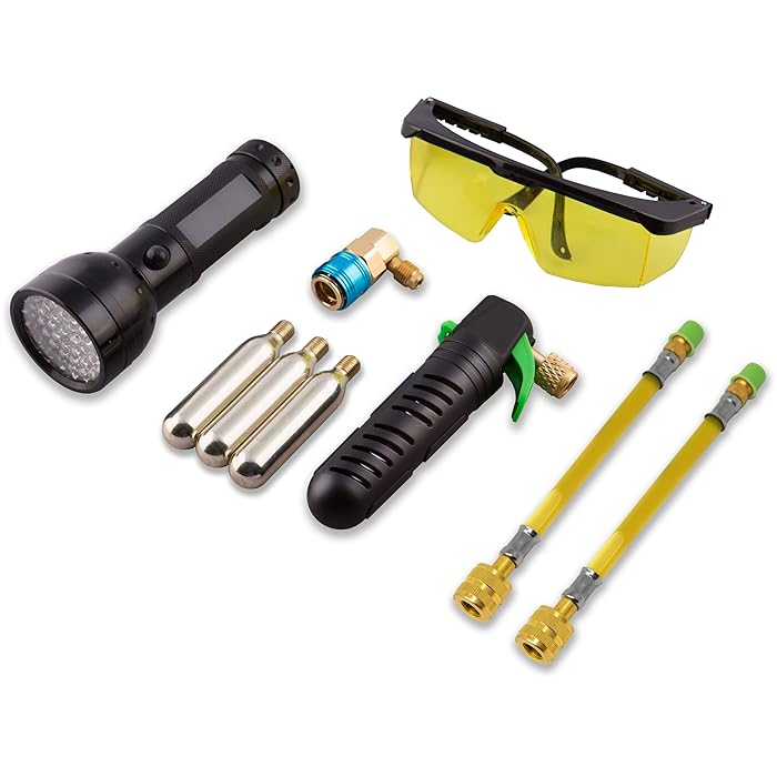 Buy Leak Saver Leak Shot Dye Inject Kit Complete UV Dye Refrigerant