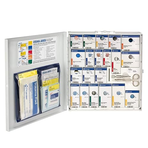 Miniatura 2 de Botiquín de primeros auxilios sin medicamentos SmartCompliance, cumple con ANSI 2015, 1