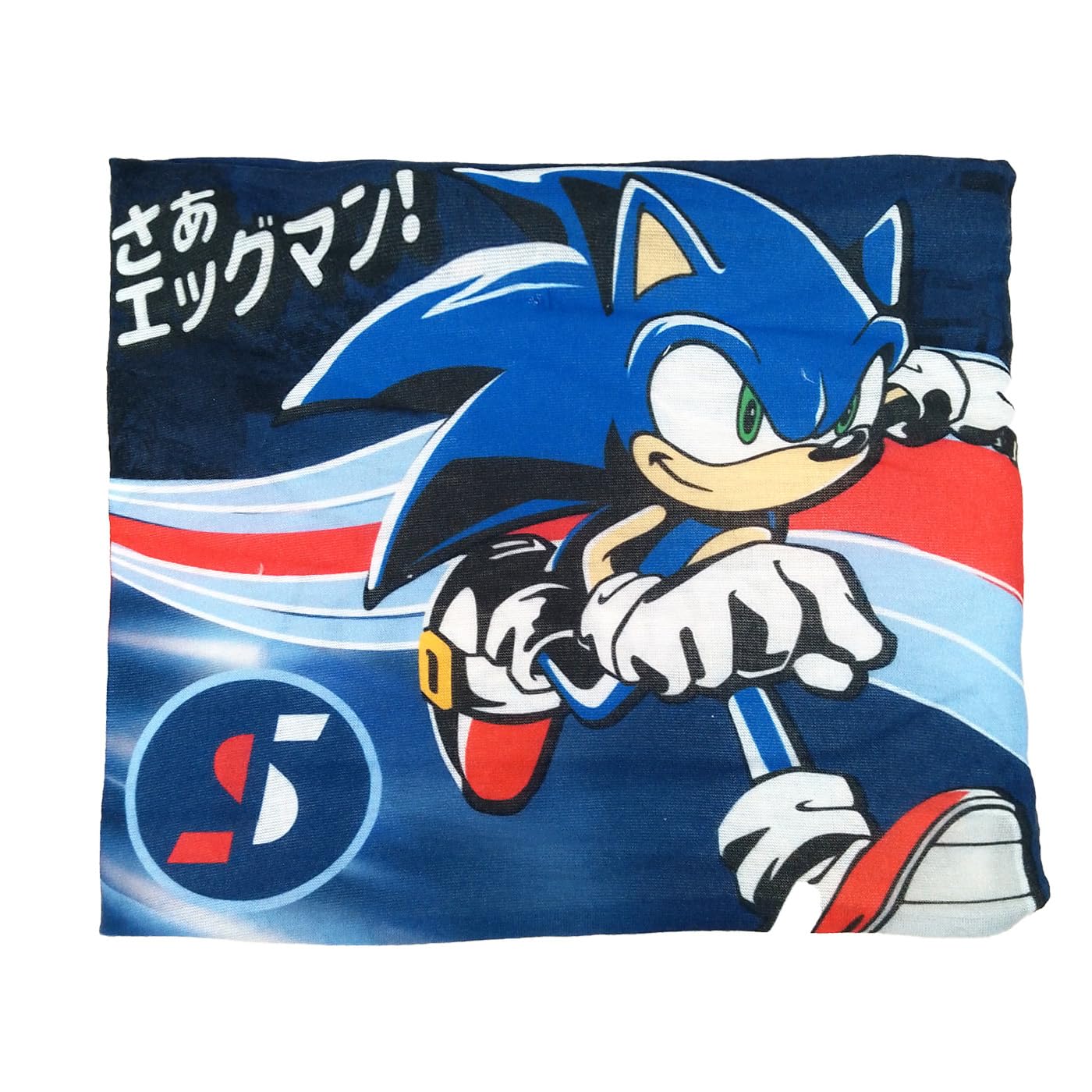 Braga de Cuello Bufanda Infantil Braga de Cuello Coralina Nieve y Esquí para Niñas y Niños de 3 a 8 años, Talla Única, Regalo Cumpleaños (Azul Sonic)