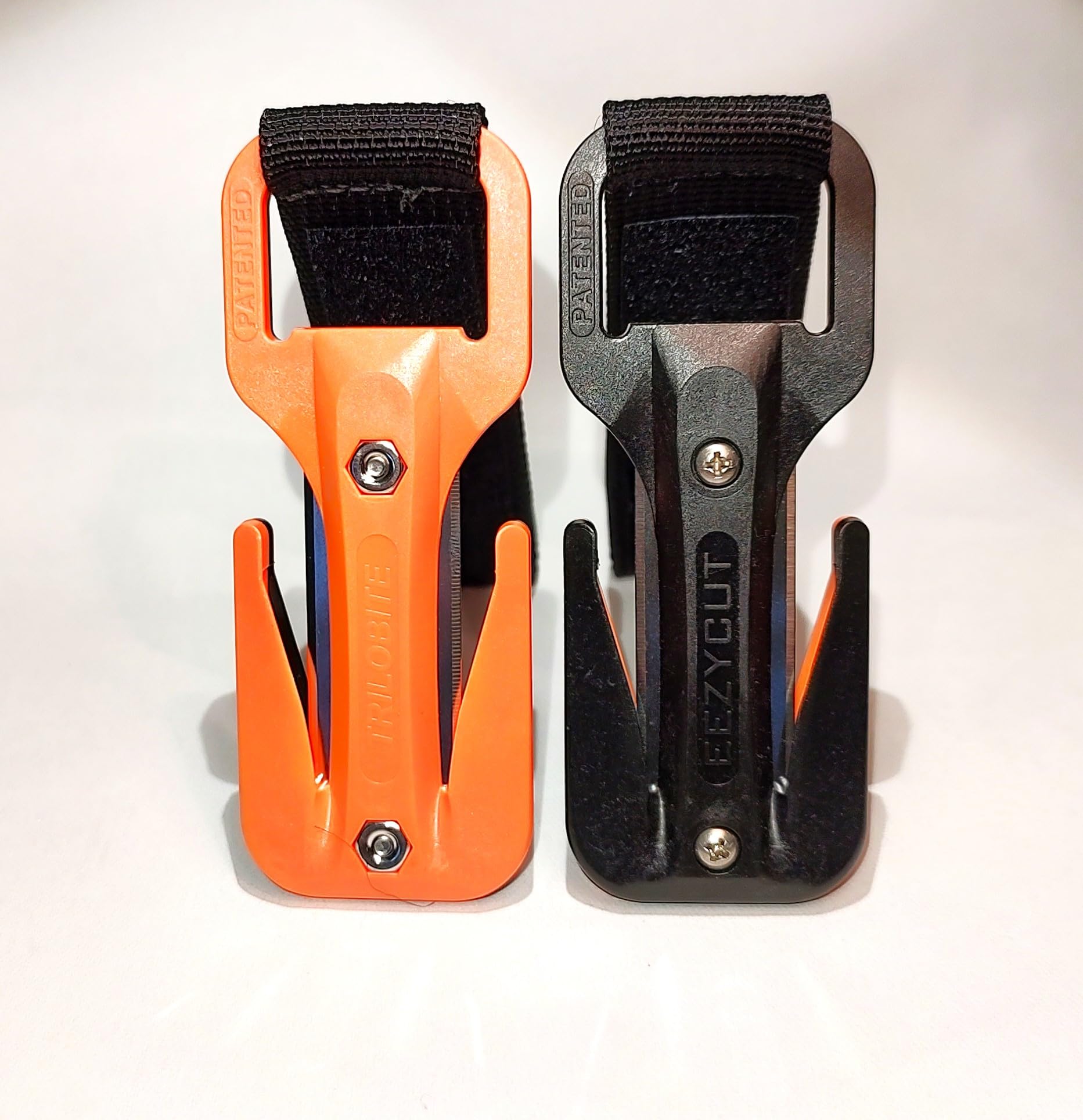EEZYCUT Trilobite Knife, AGENT ORANGE/ORANGE/BLACK/BLACK/WRIST