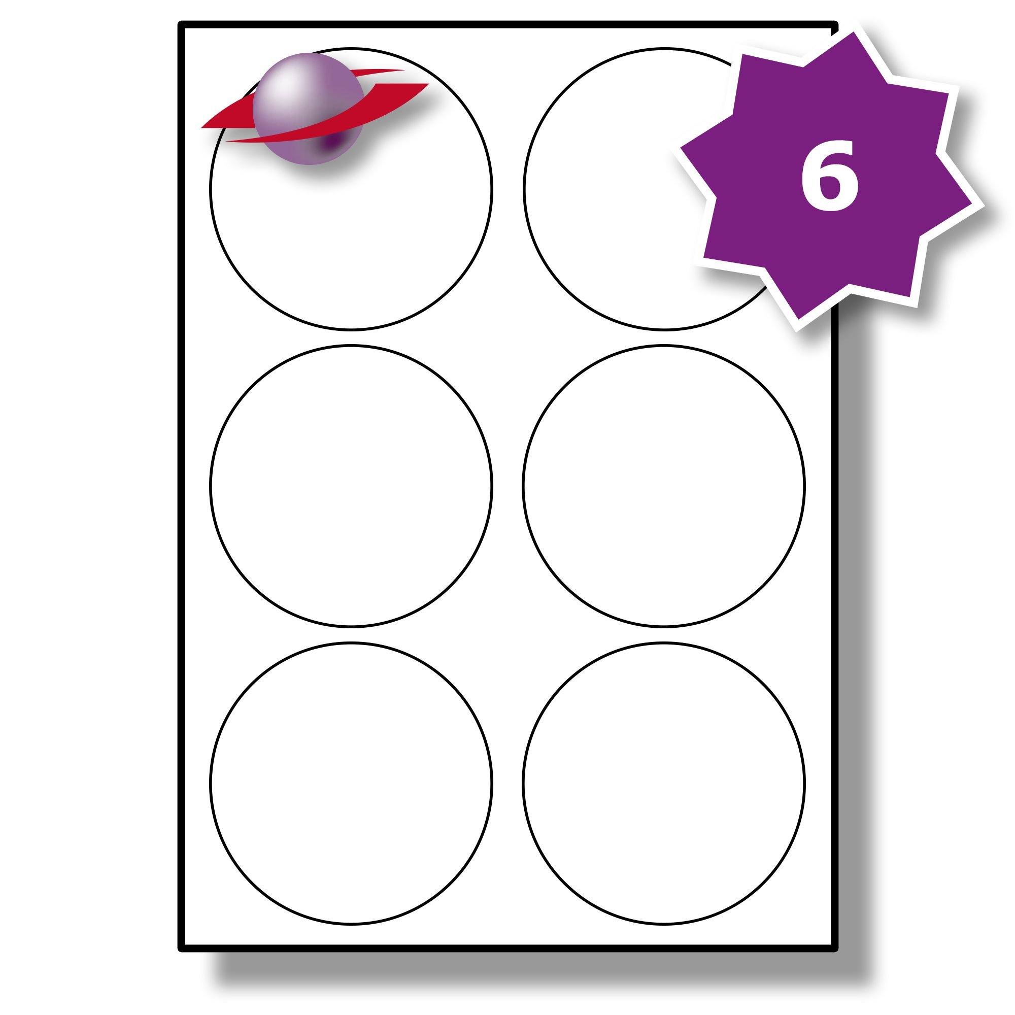 6 Per Page Label Template | J8166 Label Template Free – ATEEP