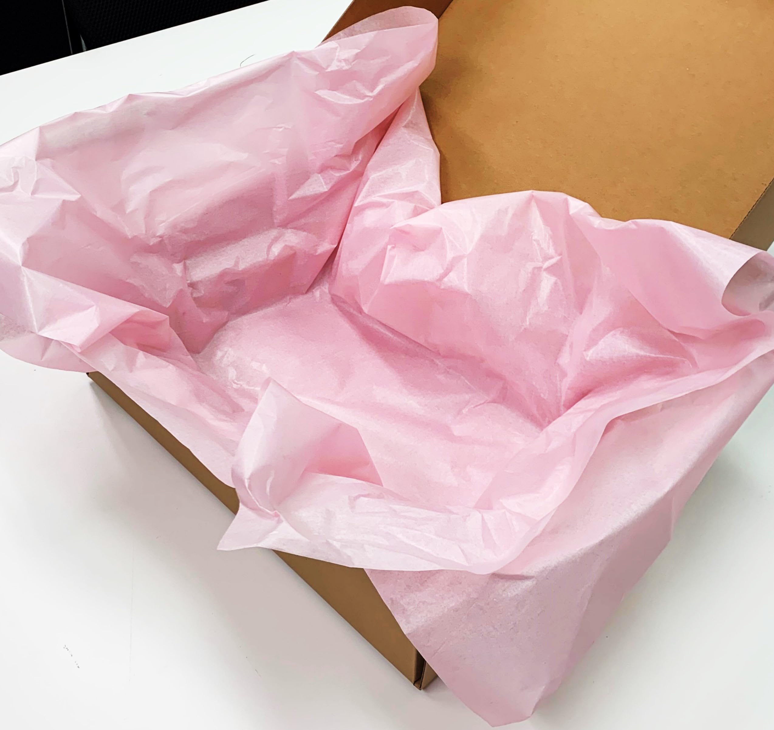 Amazon.co.jp: カラー薄葉紙 日本製 ピンク色 20g