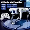 Smart Robot Dog with Adaptive Handshake Learning for Entertainment Emotional Friendship AI Companion for All Ages
