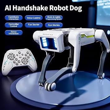 AI Power Companion Robot with Social Interaction Handshake Feedbacks and Security Functions Enhanced Emotional Bonding Recognition and Continuous Learning Capabilities for Entertainment