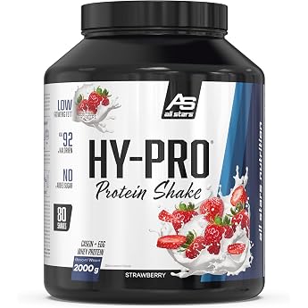 ALL STARS Hy-Pro 4-Komponenten Protein Pulver 2000g Strawberry