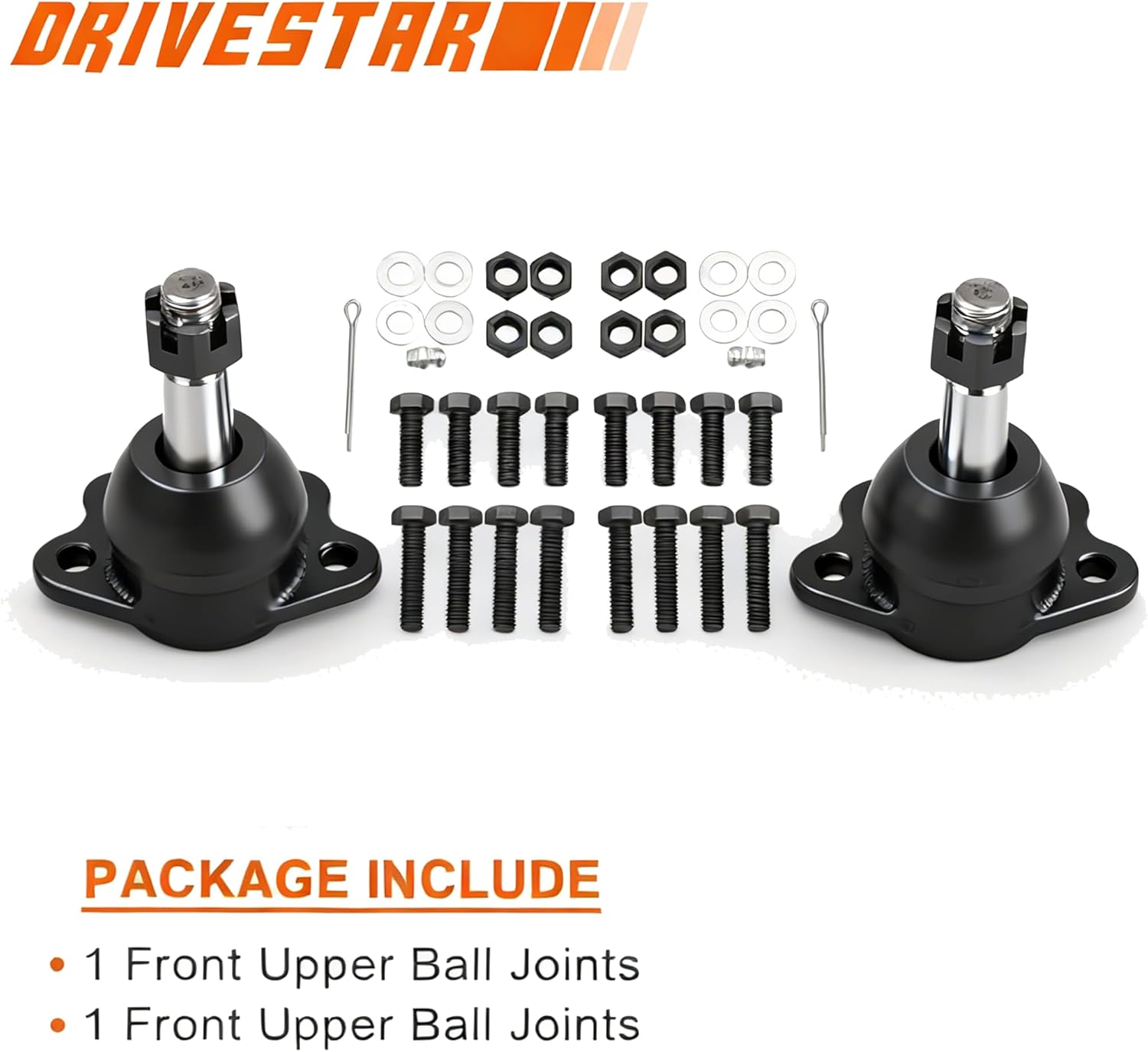 DRIVESTAR 14PC Set 4WD Front Ball Joints, for Chevrolet/GMC K1500 1995-1999, for Chevy/GMC K1500 Suburban 1995-1999, for K2500 1995-2000, for Chevy Tahoe 1995-00, for GMC Yukon 1995-2000