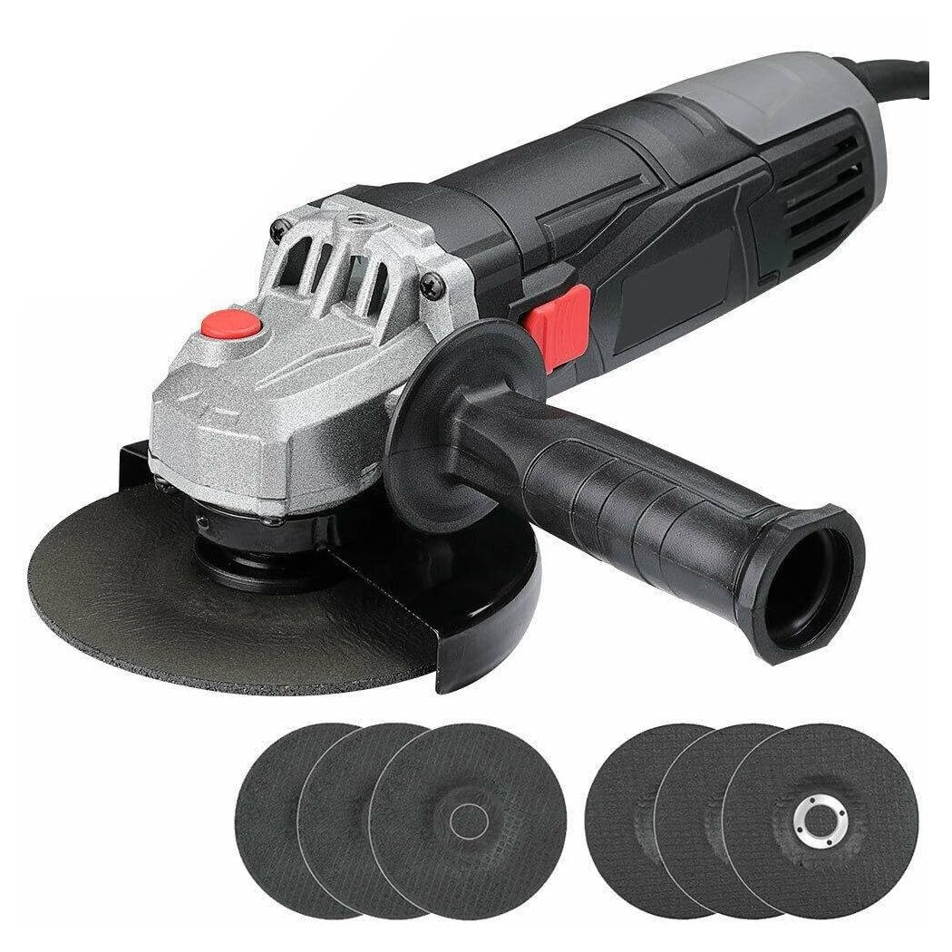 SMERIGLIATRICE ANGOLARE 750W Flex FRULLINO 125MM 6 Dischi E Manico Regolabile - 30864