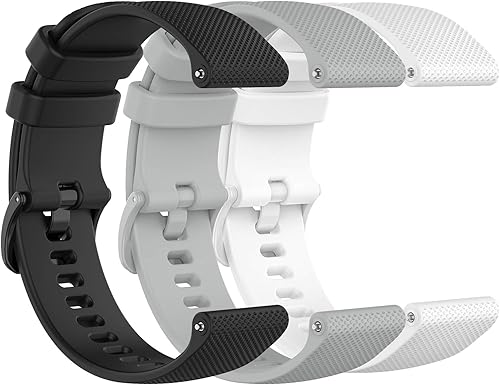 TenCloud Correas compatibles con Fitpolo IDW13 Smart Watch para hombres y mujeres, correa deportiva de silicona suave de repuesto diseñada para