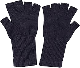 Weriirew Mitaines d'hiver unisexes pour sports de plein air, mitaines tricotées pour femmes et hommes