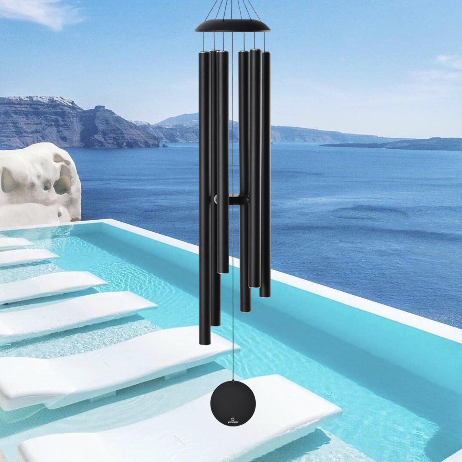 Extra Large Wind Chimes for Outside Deep Tone, Sympathy Memorial Gifts for Loss of Loved One, 62" Church Chime with Beautiful Soothing Sounds Outdoor Garden,Yard and Patio