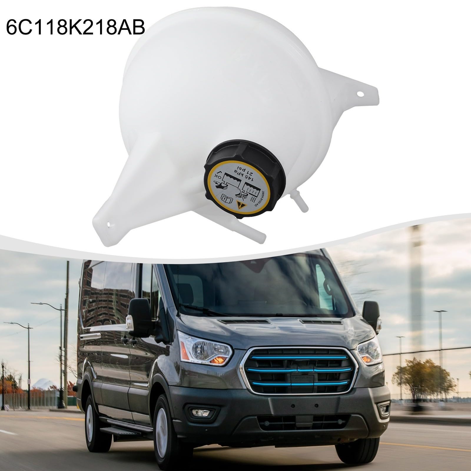 Expansión Radiador con Tapón para ford Transit MK7 Expansión