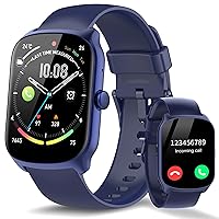 STECEi Smartwatch Uomo Donna, Schermo HD da 1,95'' Orologio Smartwatchcon Effettua/Risposta Chiamate