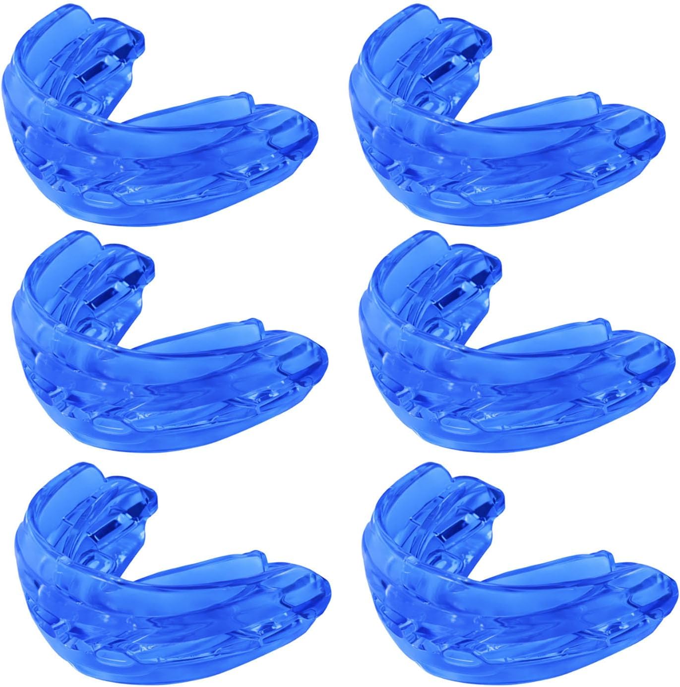 Blue Protect Sports Mouth Guard 6pack