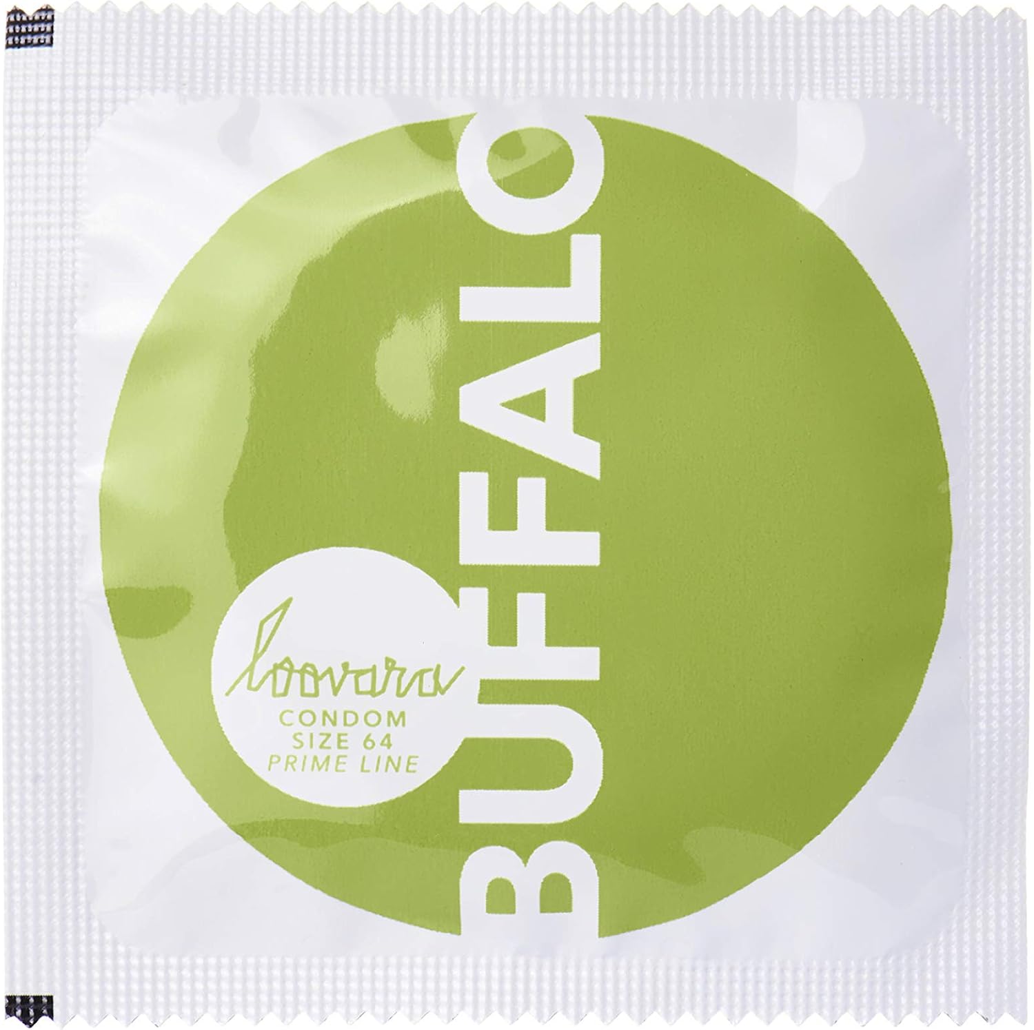 Loovara Intimate - Buffalo 64 Natural Condoms Size 64-12 Pieces, Transparent, 1 count (Pack of 12) - Image 3