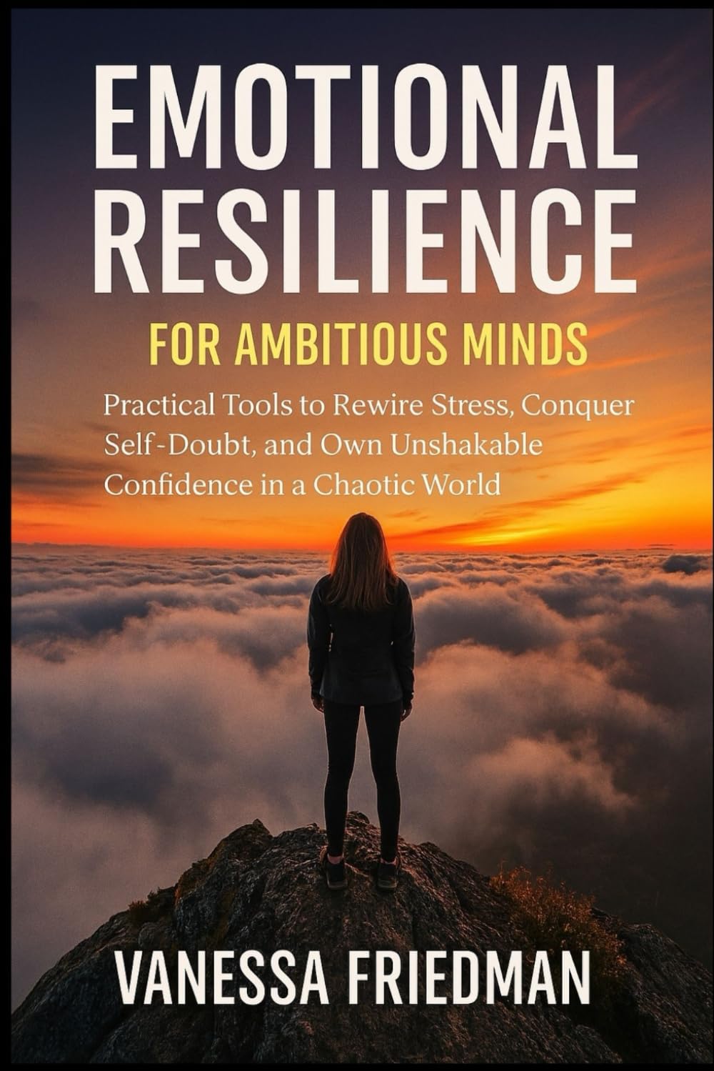 EMOTIONAL RESILIENCE FOR AMBITIOUS MINDS: Practical Tools to Rewire Stress, Conquer Self-Doubt, and Own Unshakable Confidence in a Chaotic World