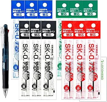 Amazon | ゼブラ 多機能ペン 4色+シャープ クリップオンマルチ 黒