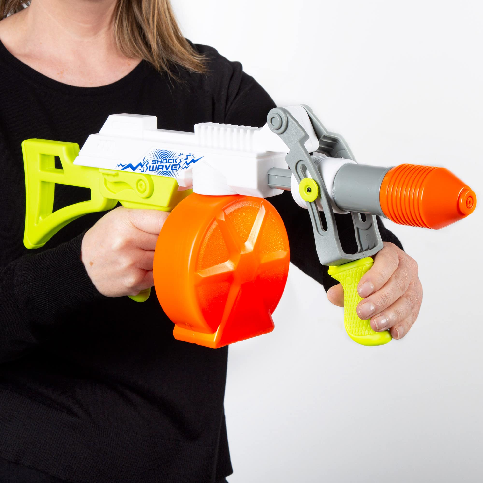 COLORBABY 47007 Wave Thrower pistolet na wodę z wyjmowanym zbiornikiem, zabawki dla dzieci, łatwy do napełniania, zasięg 9 metrów, ręczne pompowanie, zbiornik 650 ml, zestawy wodne