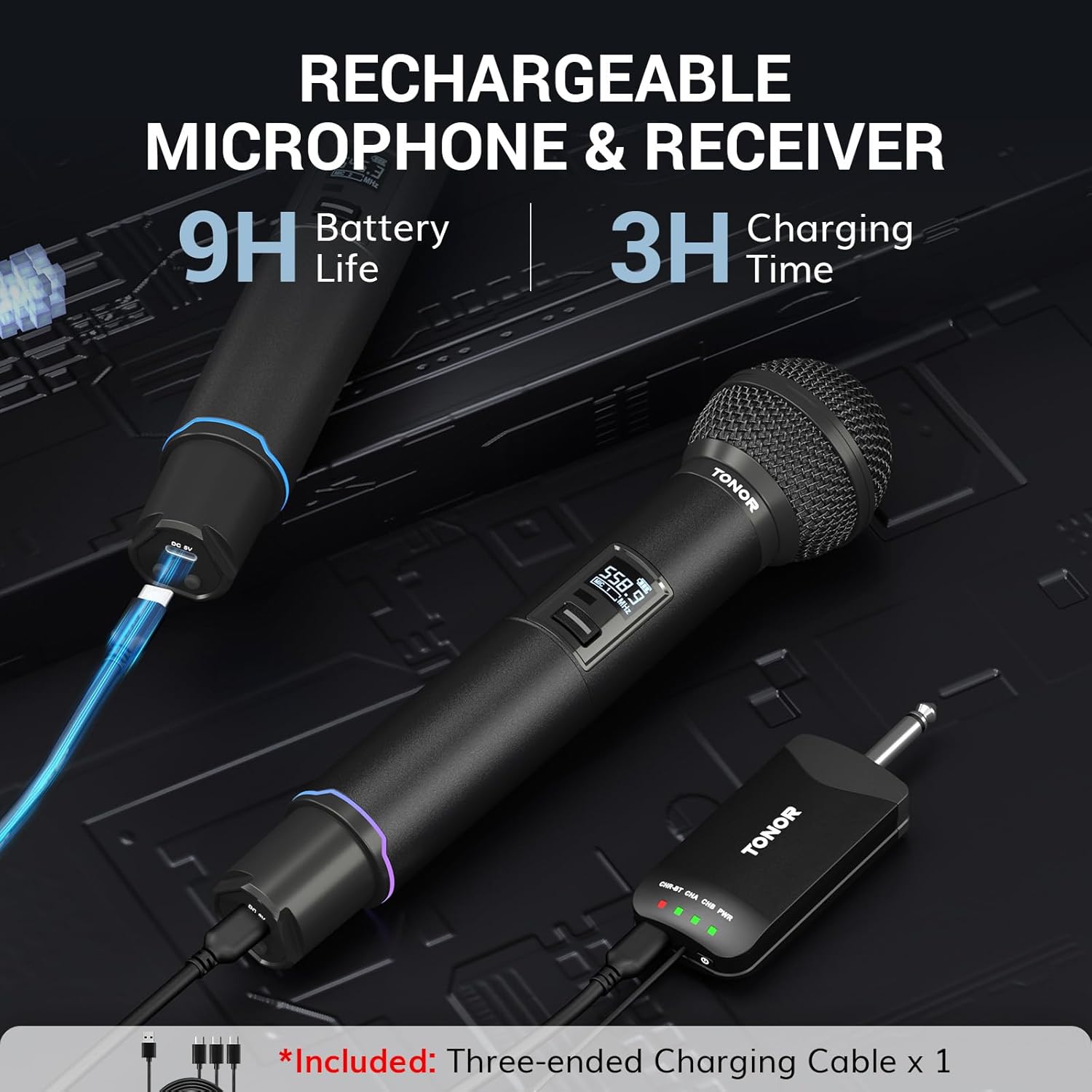 HighPerformance TONOR TW720: High-Performance Wireless Microphone System for Every Occasion TONOR TW720: High-Performance Wireless Microphone System for Every Occasion