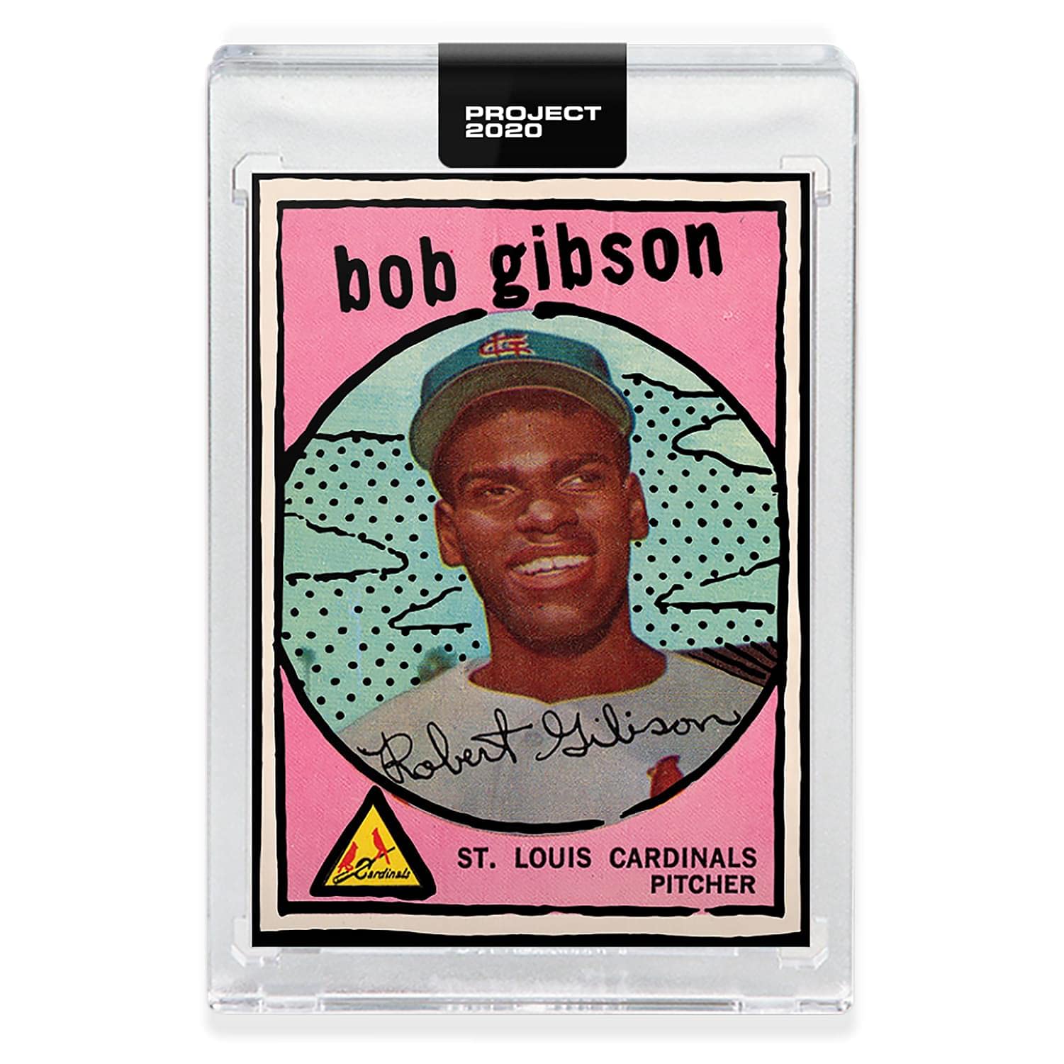 Topps PROJECT 2020 Card 361-1959 Bob Gibson by Joshua Vides-image-19