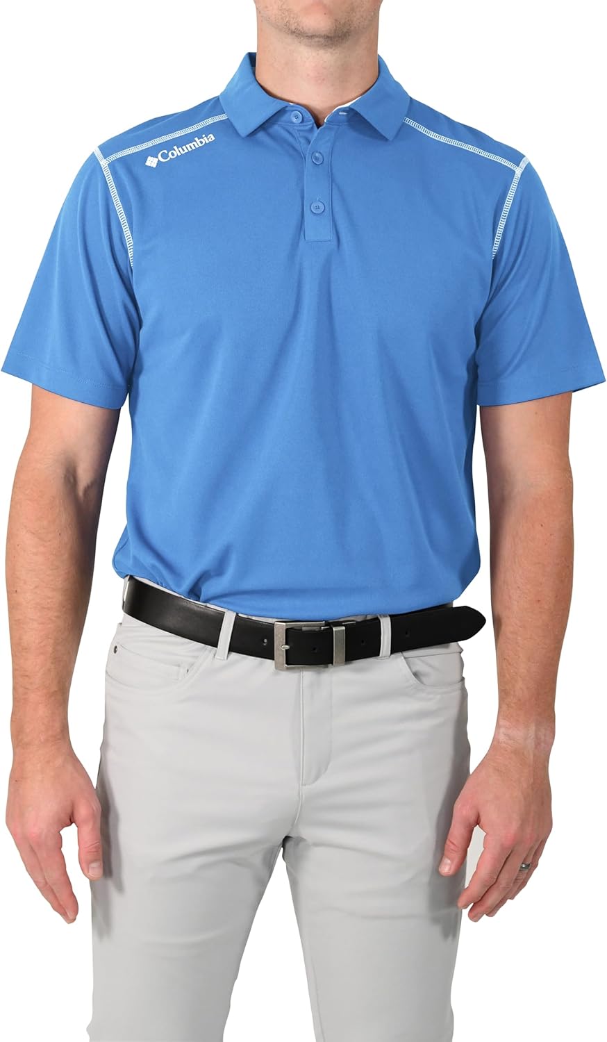 Columbia Men’s Golf Shotgun Polo Omni Wick Performance Breathable Short Sleeve