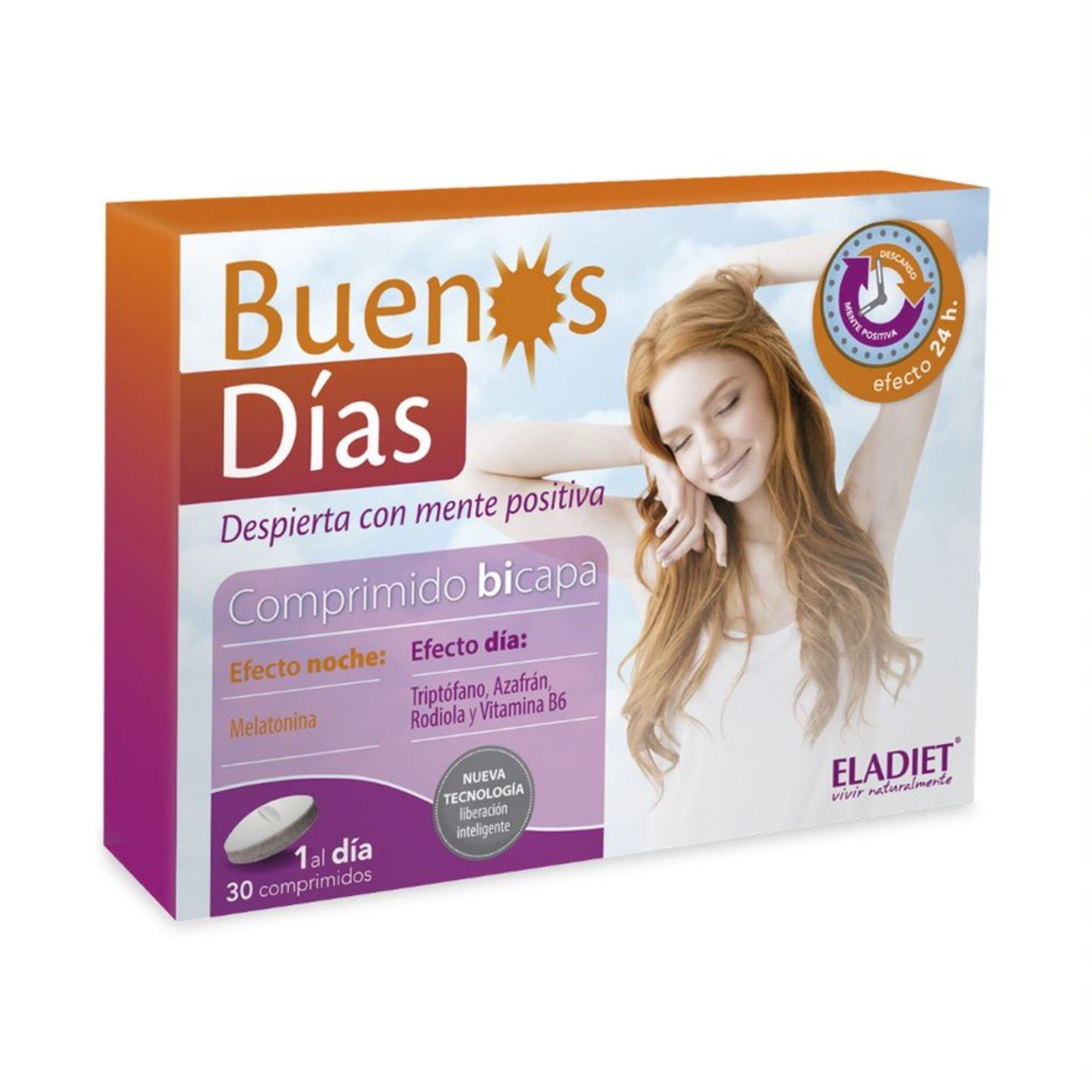 Nutricosmetics Eladiet Buenos Dias 30 Comp