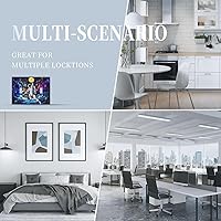 Vista 46 de Vista de ventana, isla tropical, playa, palmeras, cielo soleado, cubierta de interruptor de luz de palanca individual, placa decorativa de pared